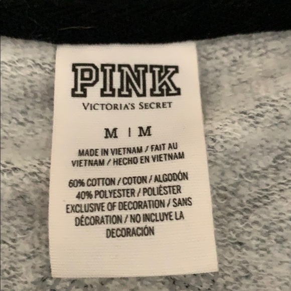 PINK  Hoodie Sweatshirt - Picture 3 of 3